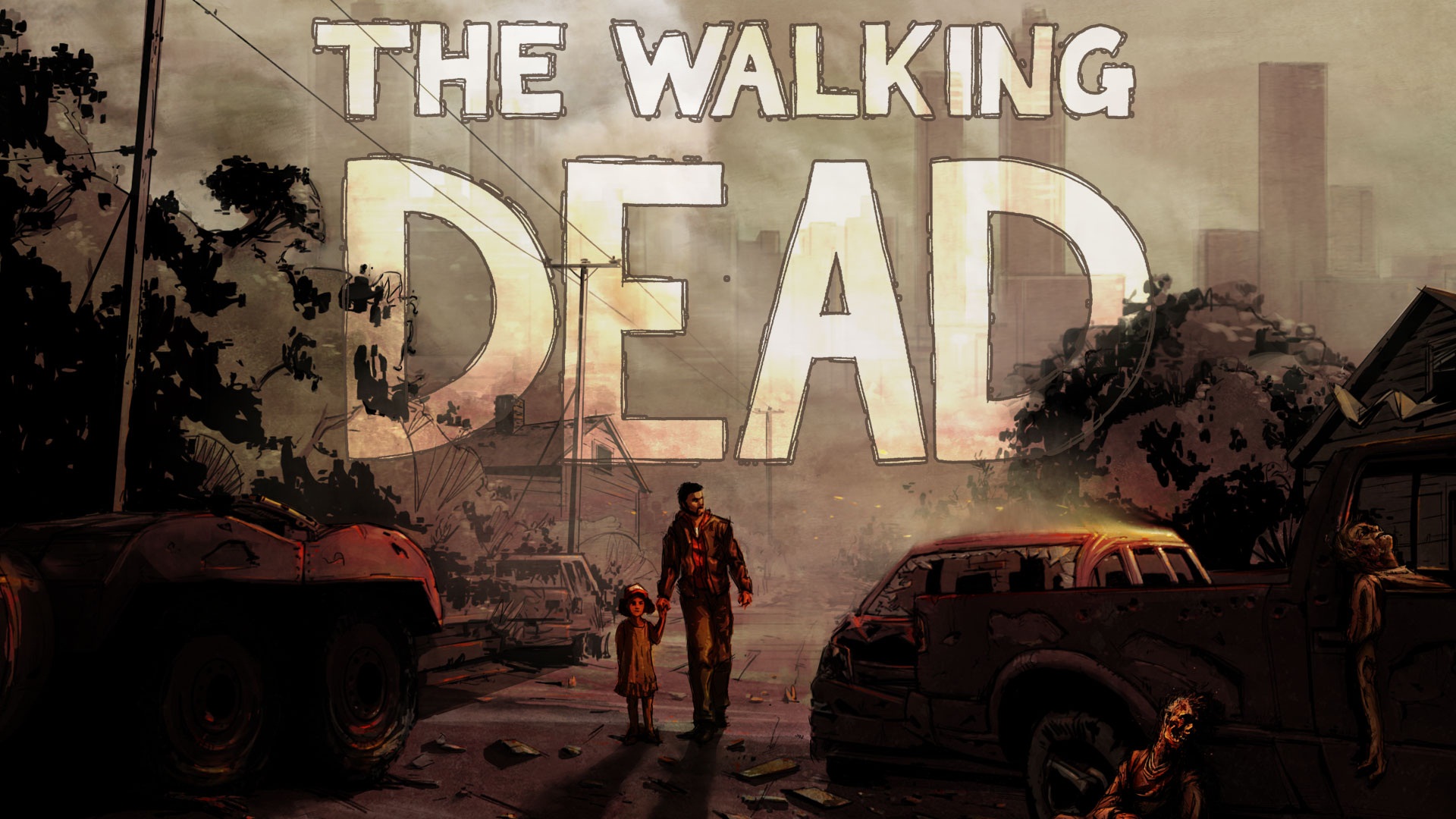 Index Of Image Wallpaper The Walking Dead Video Game