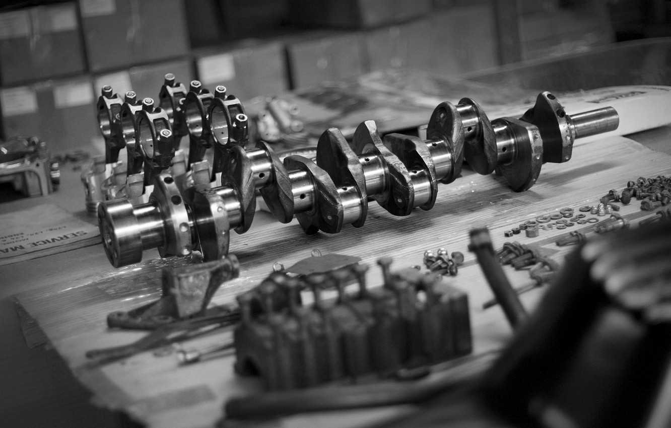 Wallpaper Engine Spare Parts The Piston Rod Crankshaft