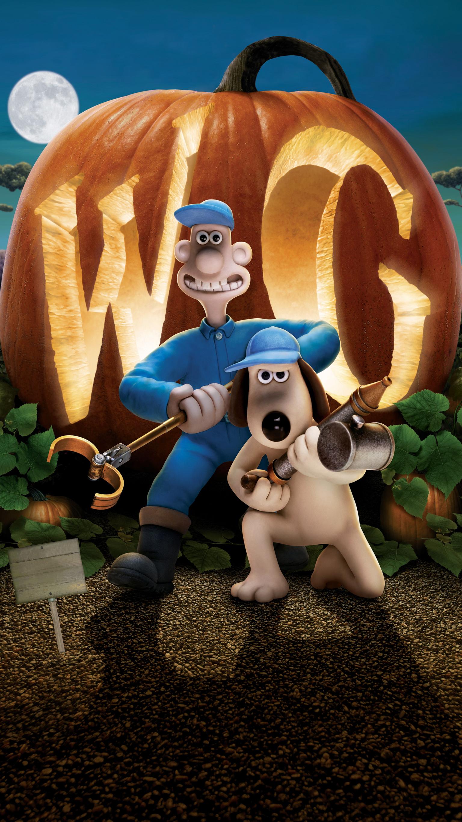 Wallace Gromit The Curse of the Were Rabbit 2005 Phone 1536x2732