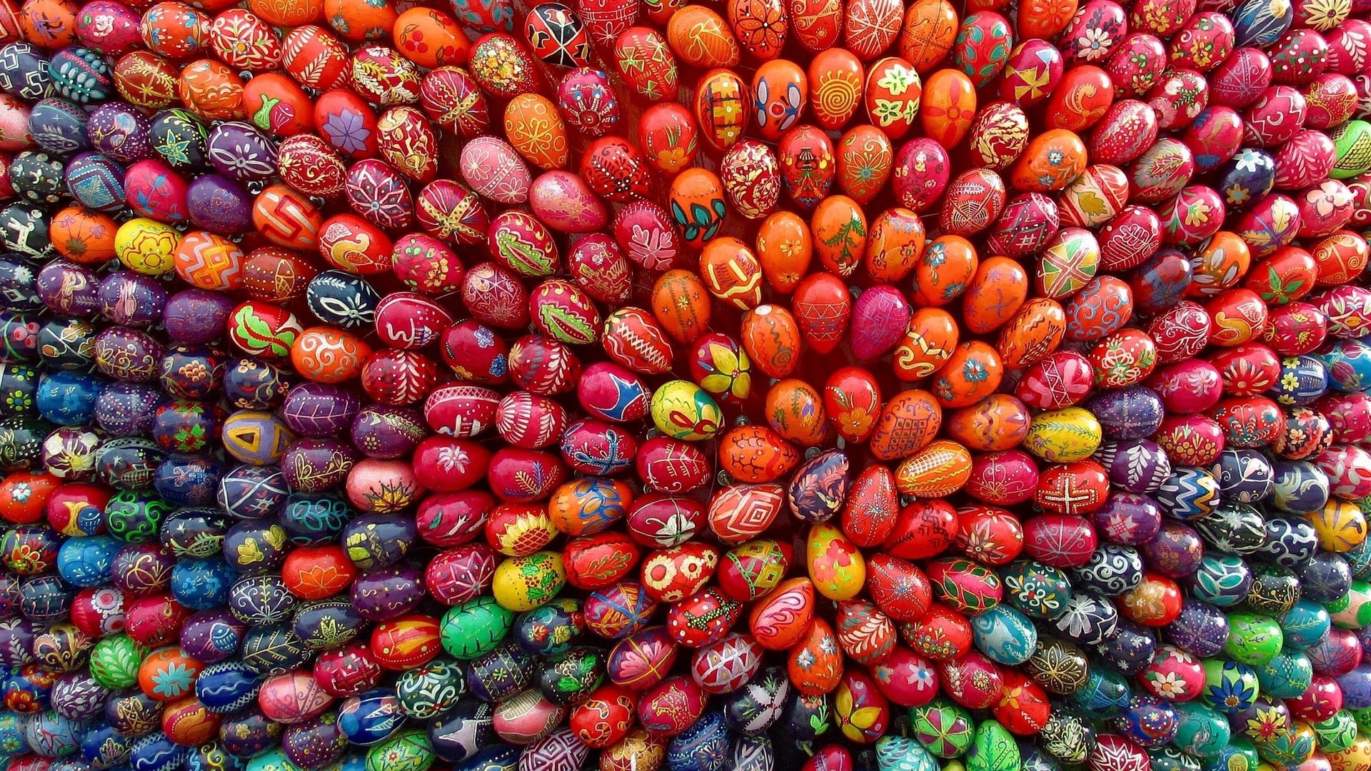 Decorated Easter Eggs Desktop Pc And Mac Wallpaper