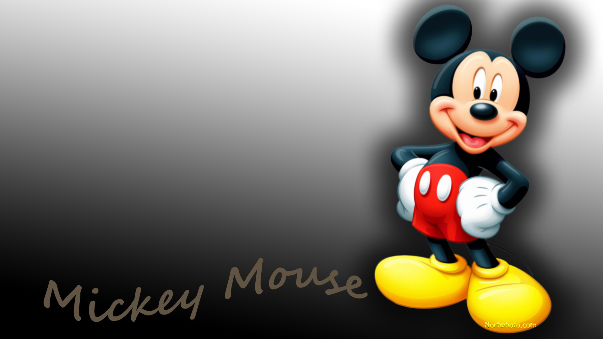 Mickey Mouse Cartoon Image Png Wallpaper