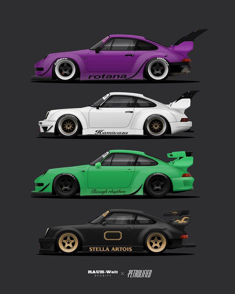 I went to find a good iPhone wallpaper and damn I found a good rwb