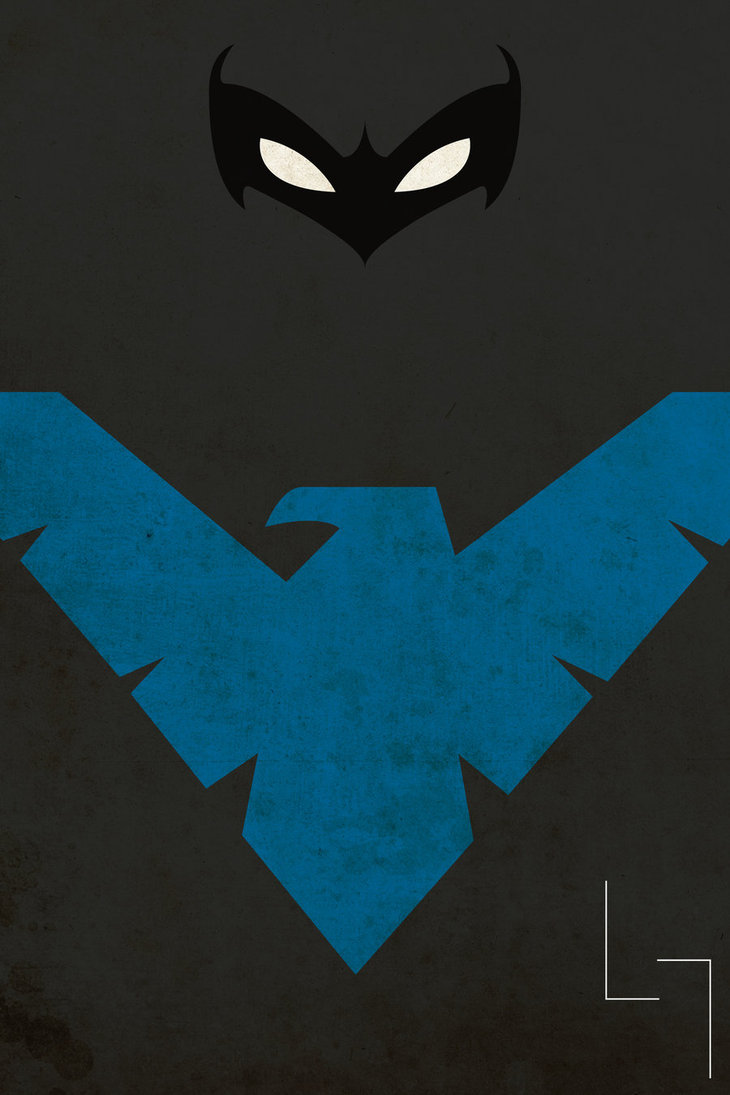 Nightwing Wallpaper Stud