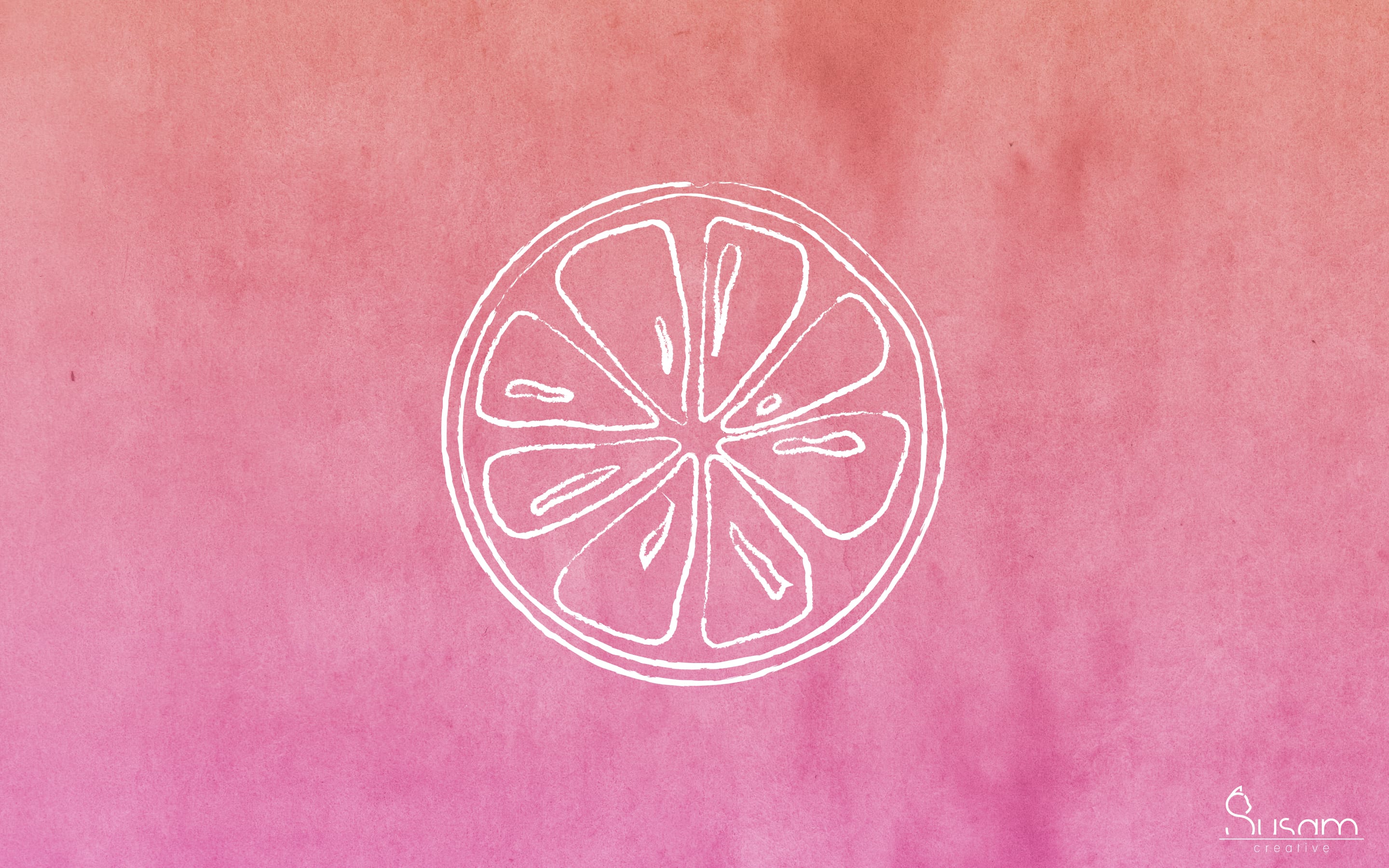 April Wallpaper Pink Citrus Susam Creative