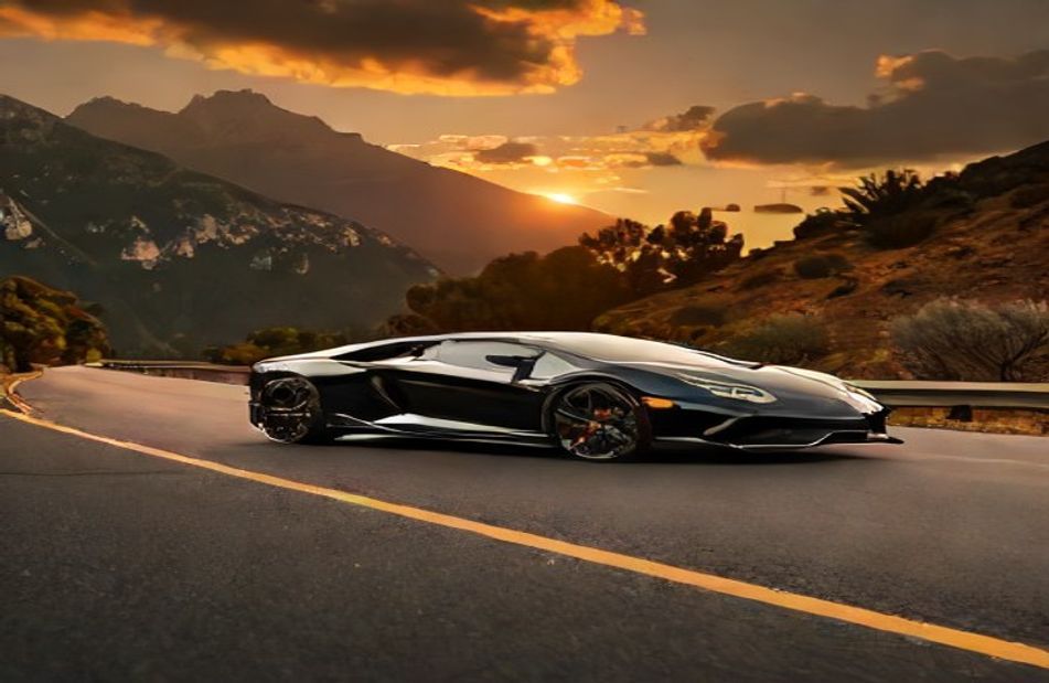 Black Lamborghini Wallpaper