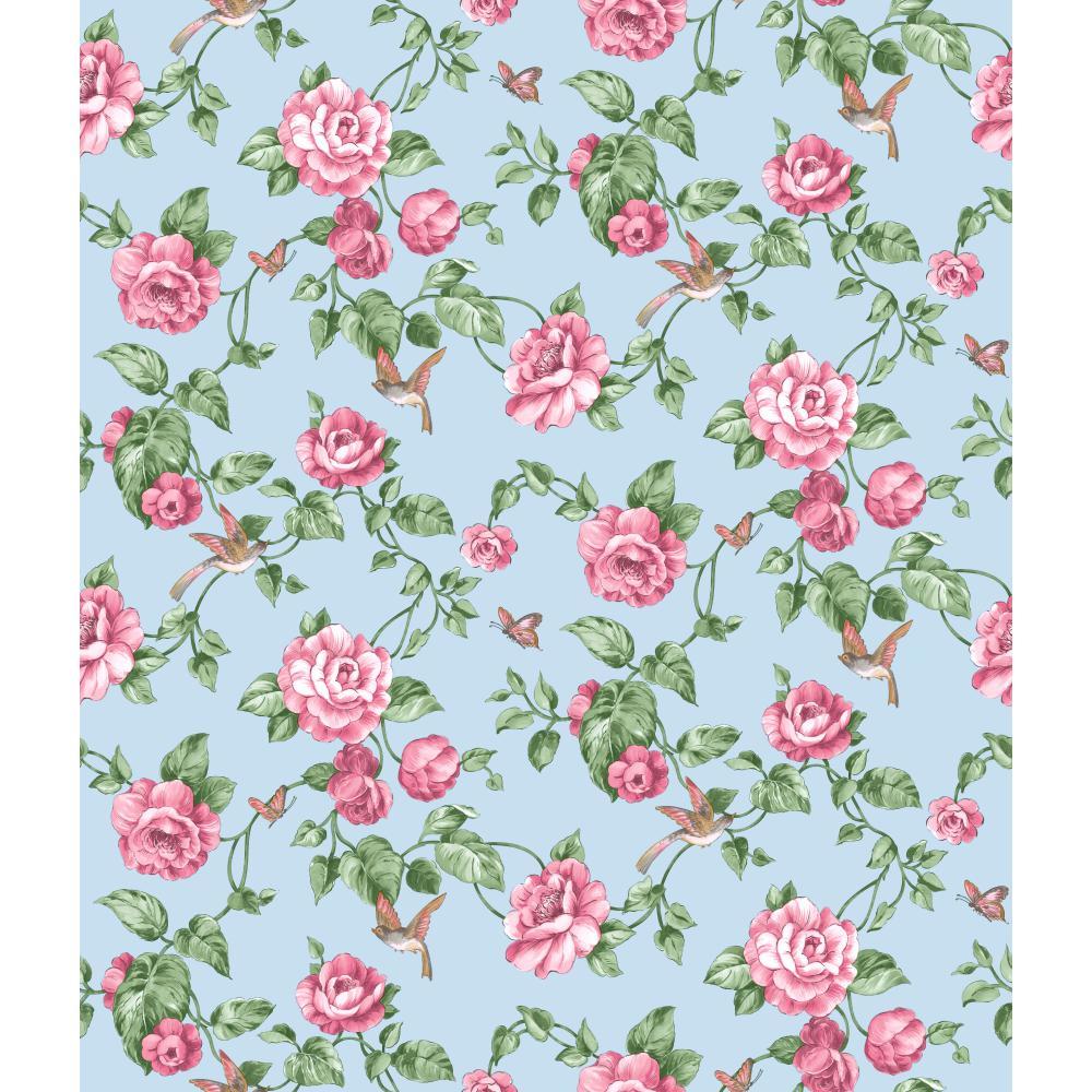 Rhapsod Garden Floral Wallpaper Vr3508 Indoorwallpaper