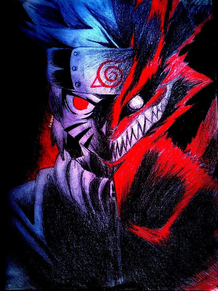 Naruto Nine Tails Mode Wallpaper