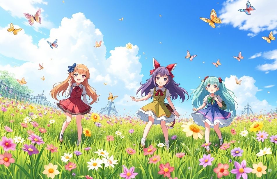 Gacha Life Spring Wallpaper
