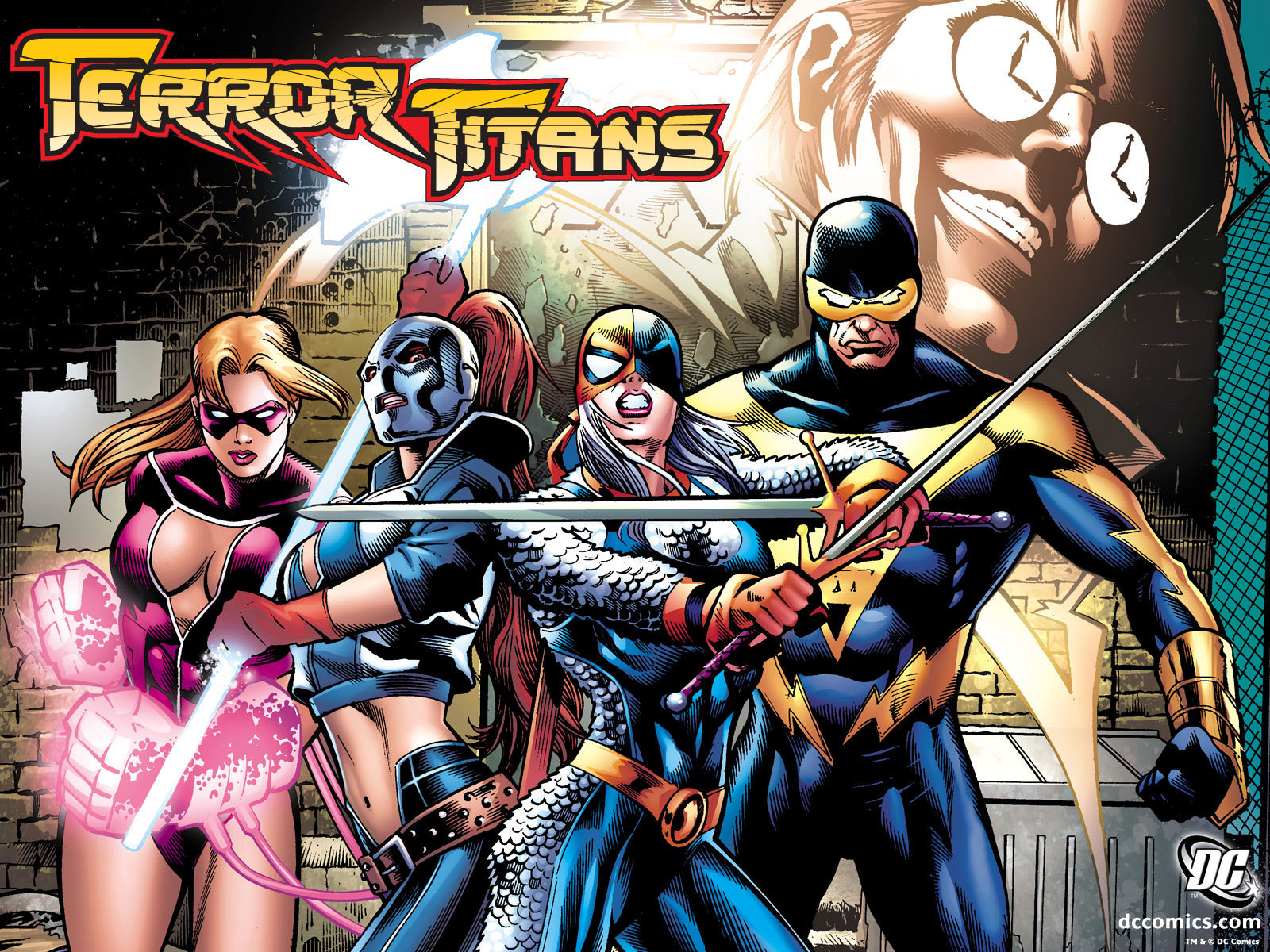 Terror Titans Dc Comics Wallpaper