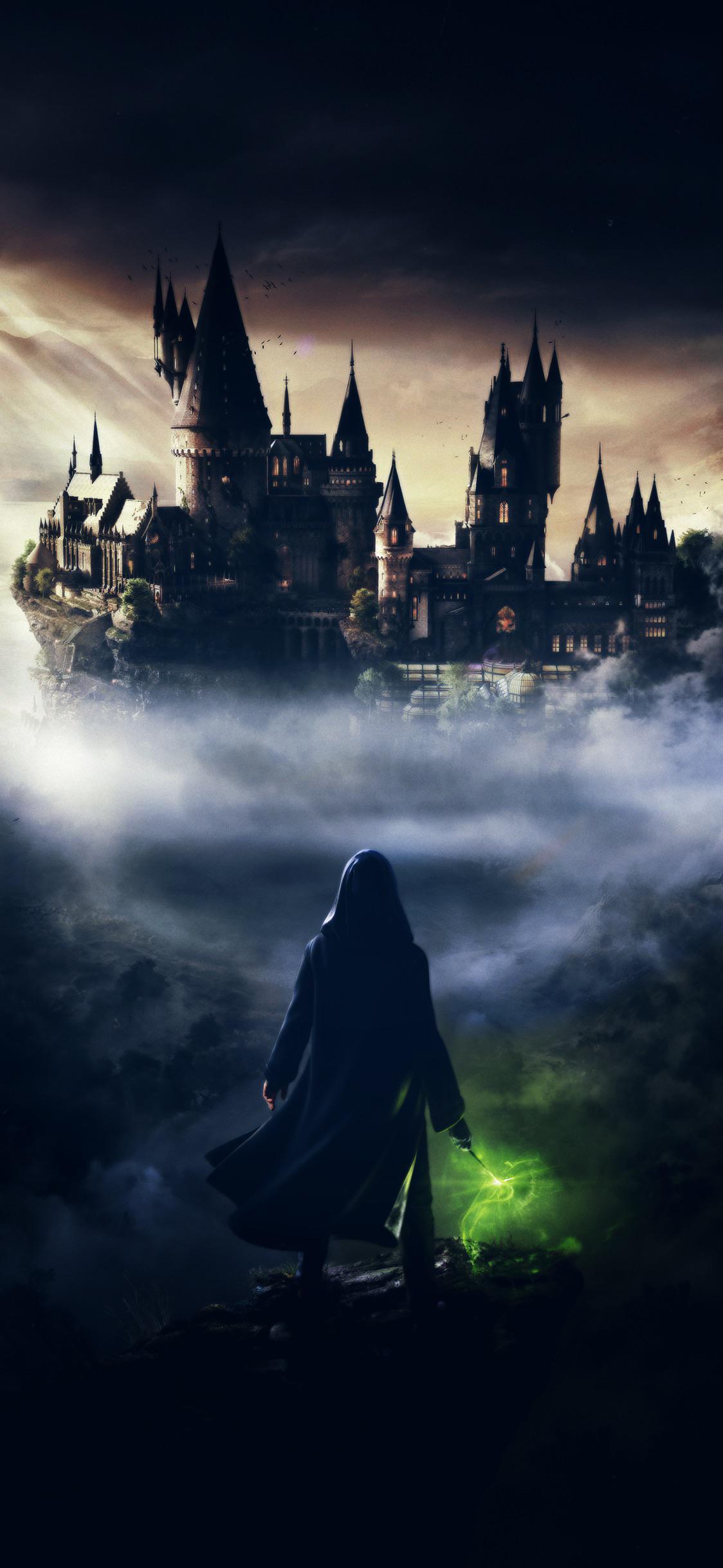 I Made A Dark Wizard Edit As Phone Wallpaper R Harrypottergame