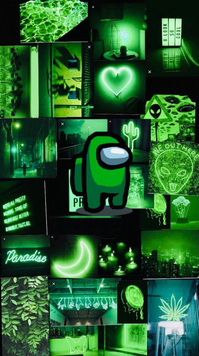 Black Among Us Character Aesthetic Wallpaper