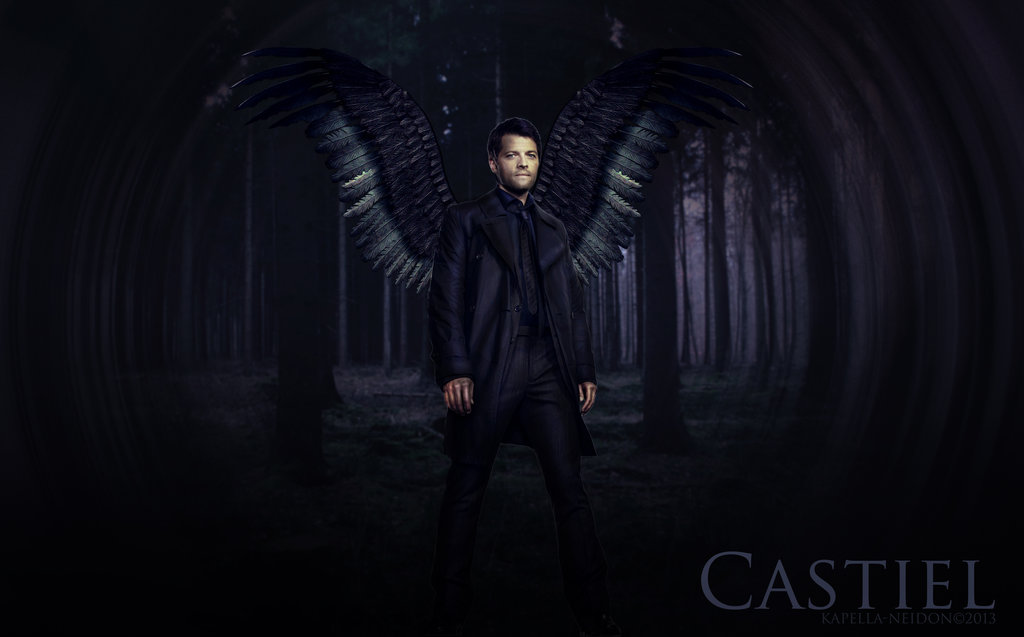 Supernatural Season Wallpaper Angel Wings Castiel By