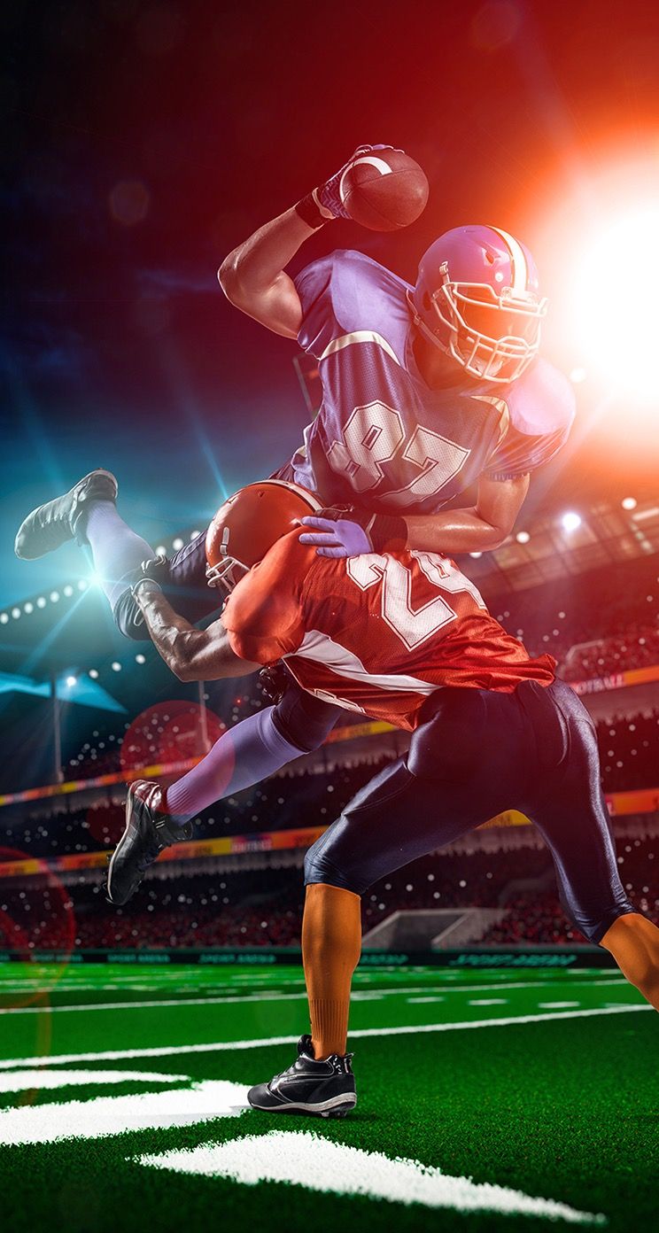Tap And Get The App Sport American Football Sportsman Brutal Wallpaper