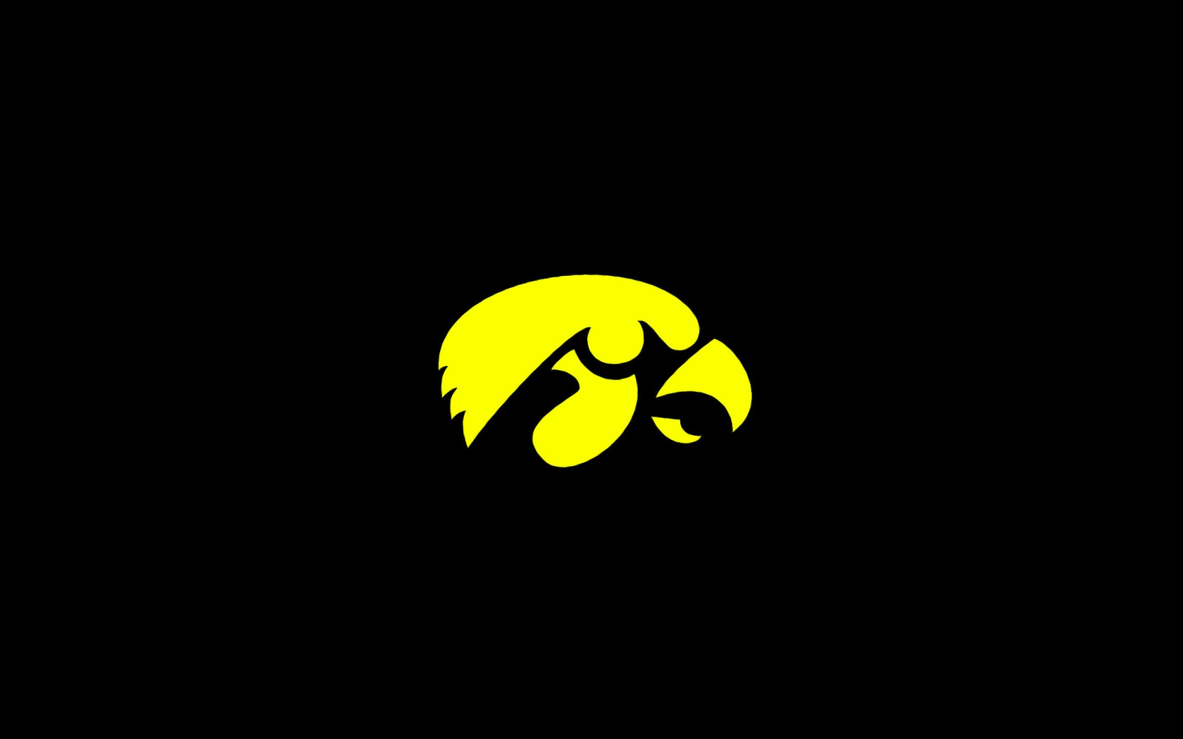 Iowa Hawkeye Herky Logo wallpaper002