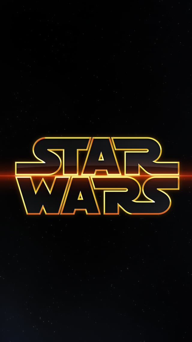 Star Wars Logo iPhone 5s Wallpaper Download iPhone Wallpapers iPad 640x1136