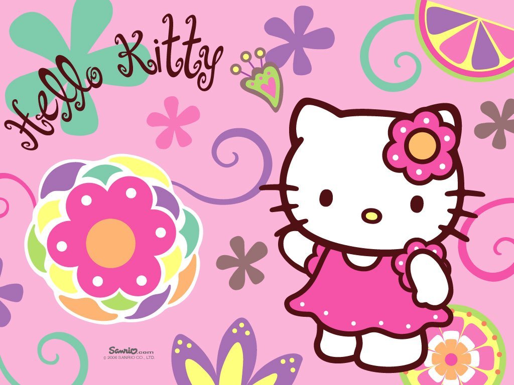 Wallpaper Hello Kitty Pink Bergerak Image Num 60