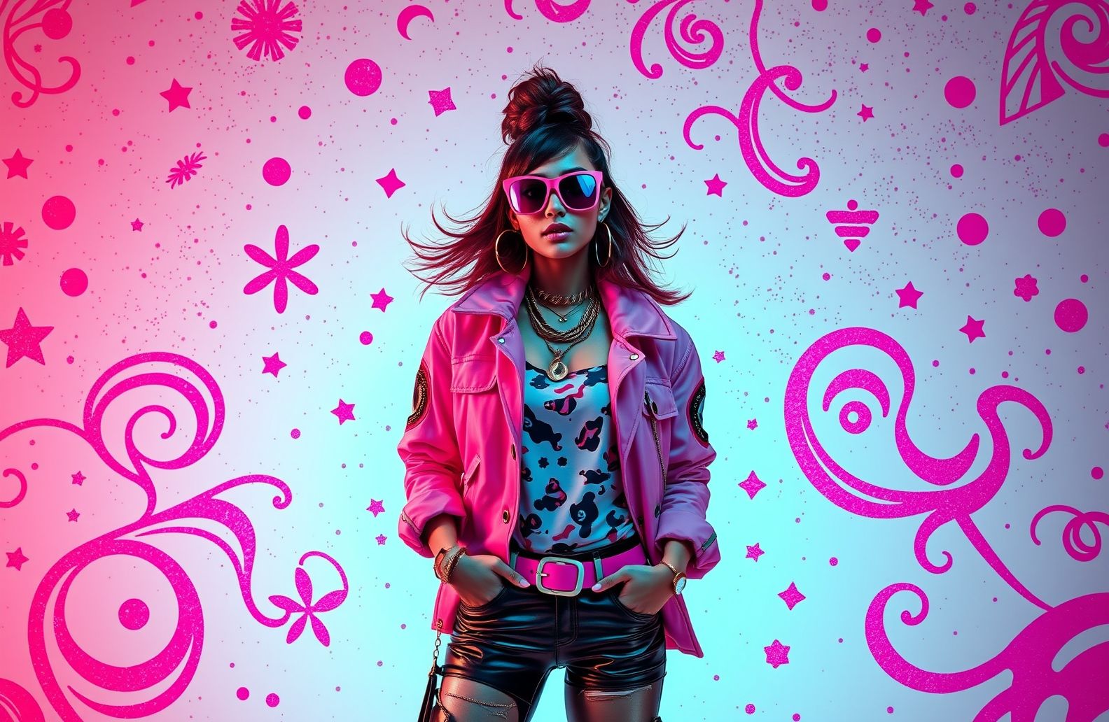 Pink Baddie Wallpaper