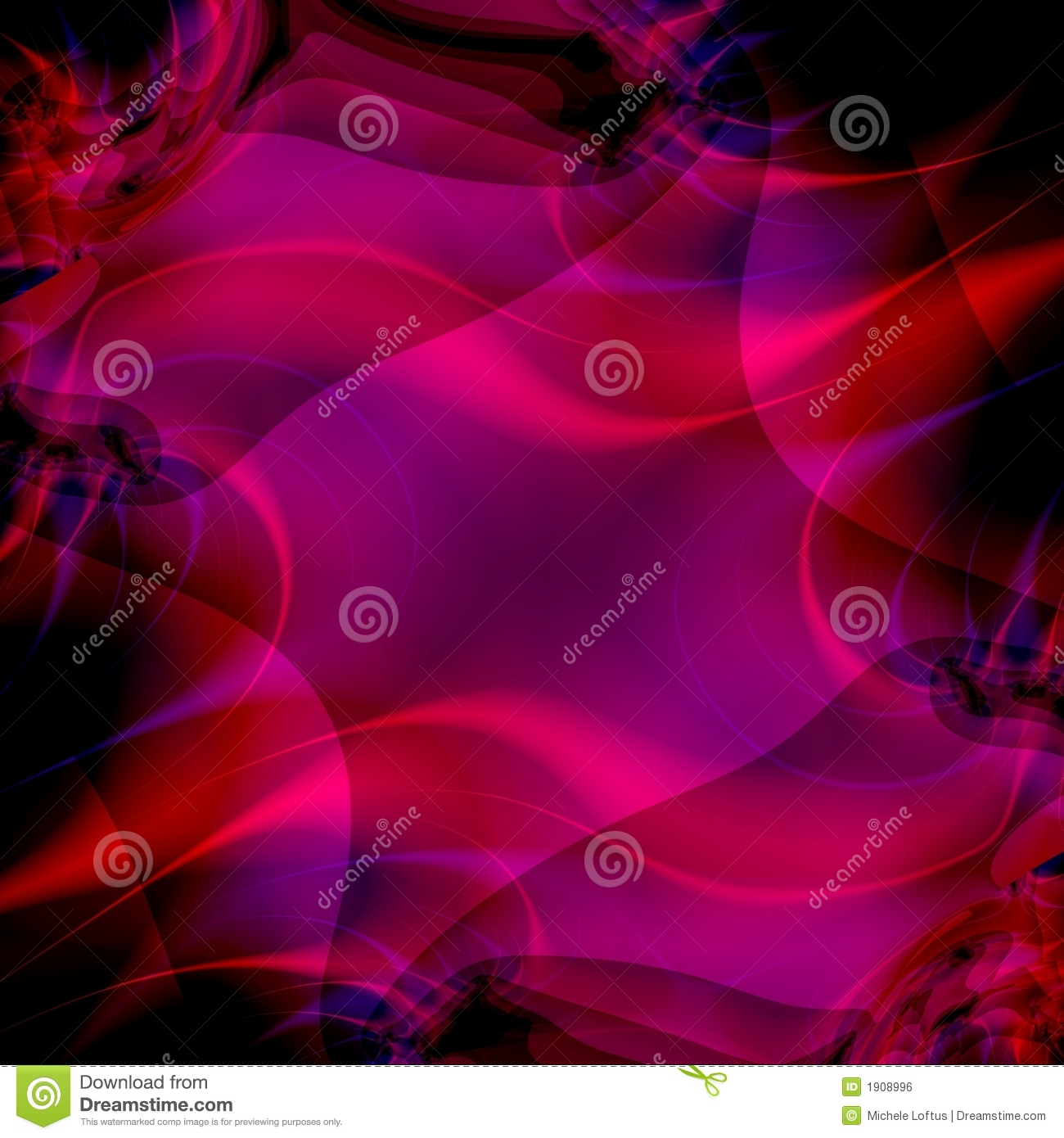 Unique Red Pink And Black Abstract Background Design Template