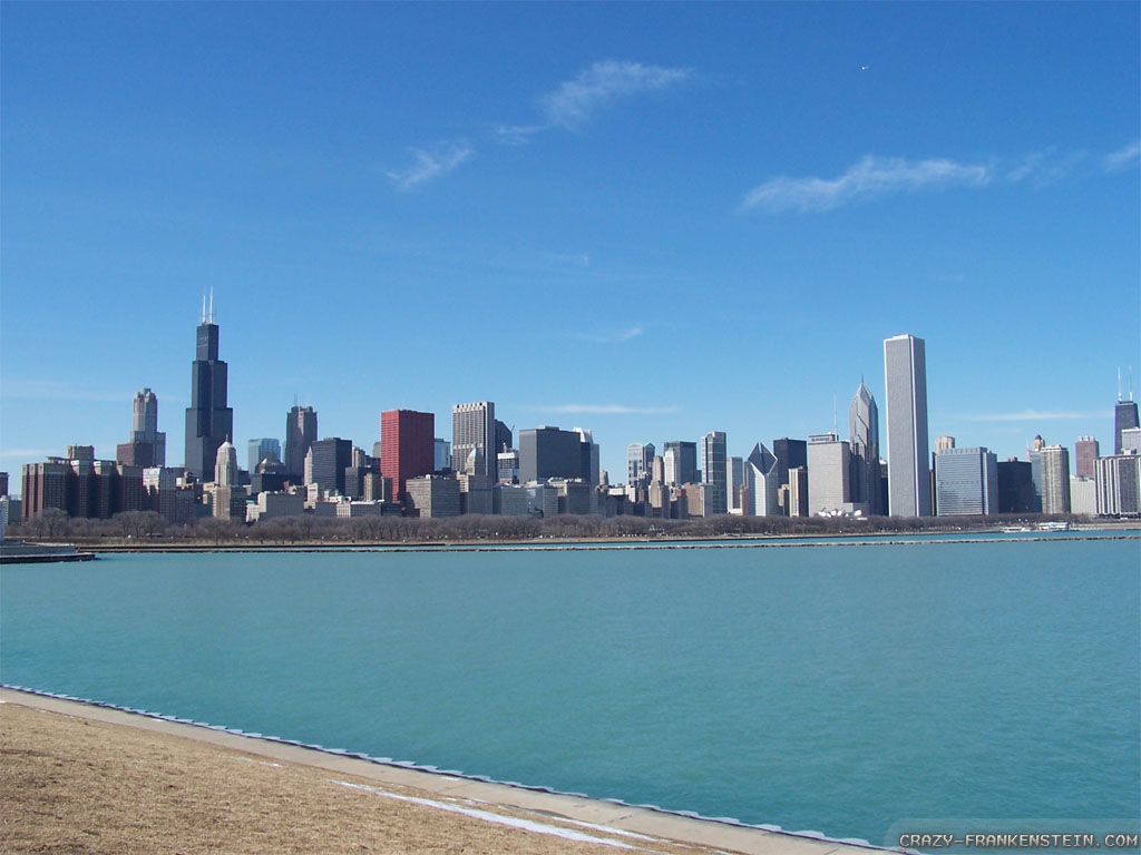 Wallpaper Skyline Chicago