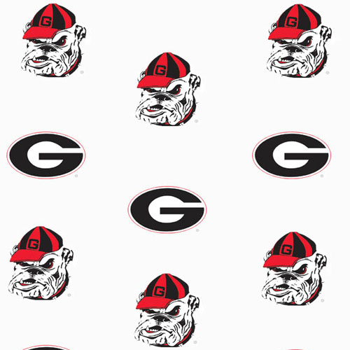 Free Download Georgia Bulldogs Crib Comforter White 500x500 For