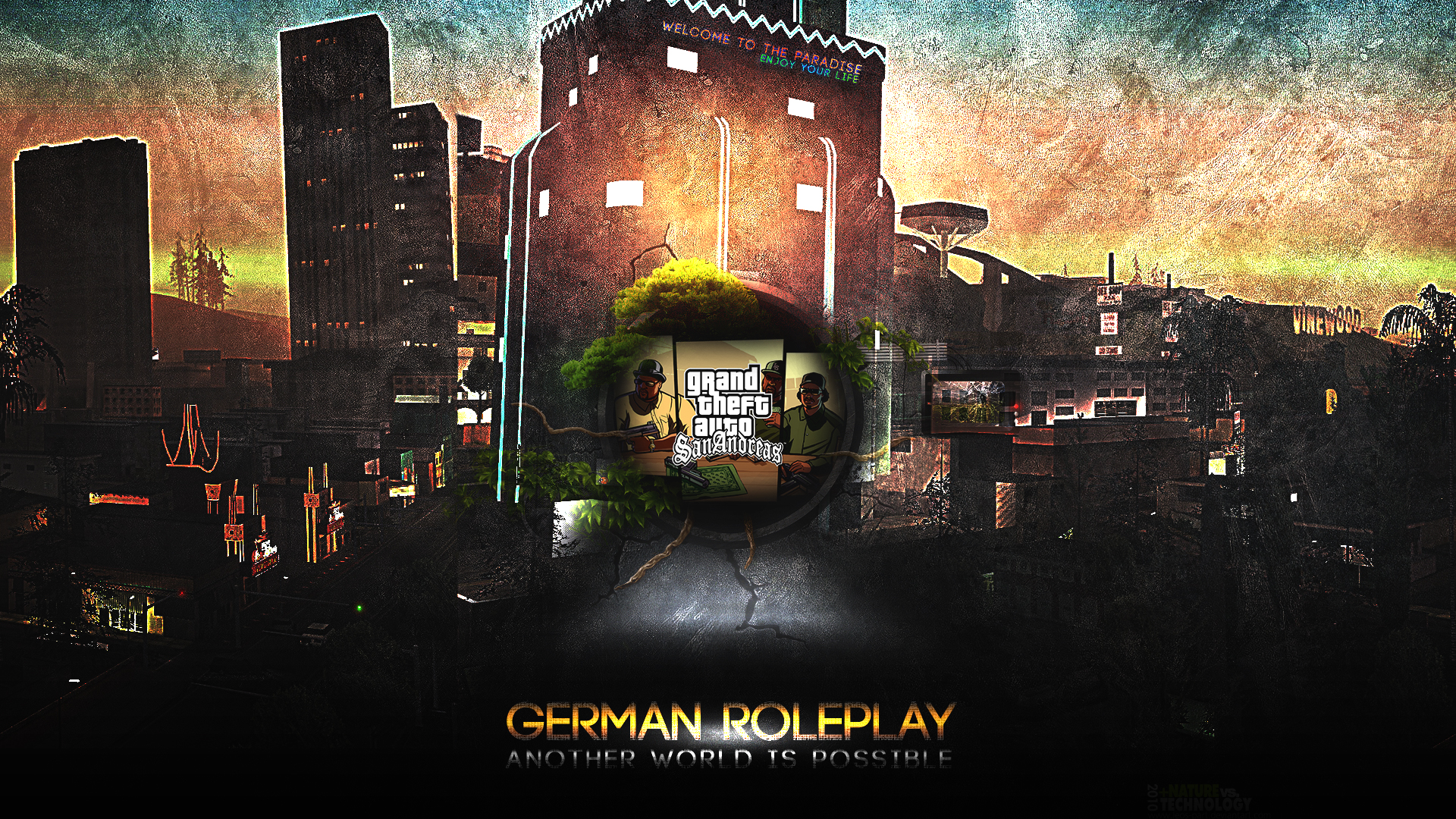 Gta Sa German Roleplay Wallpaper By Counteractivepicture