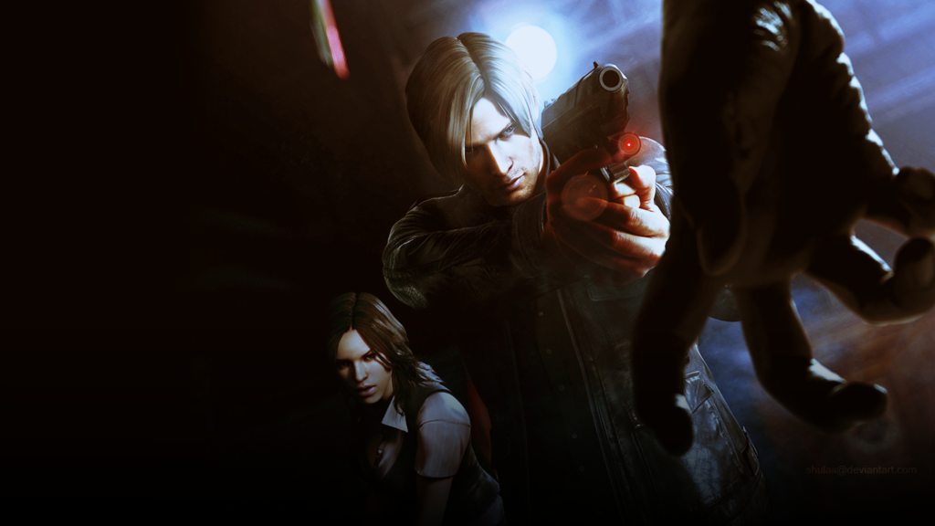 Resident Evil Leon And Helena Wallpaper By Shulaii On