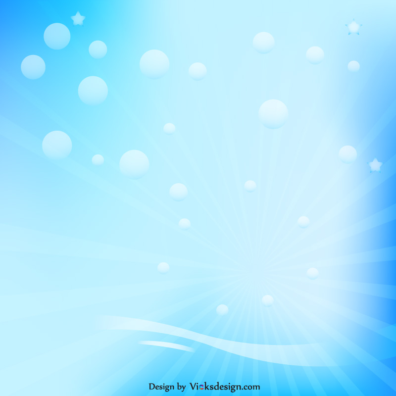 Sky Blue Bright Abstract Background Vector