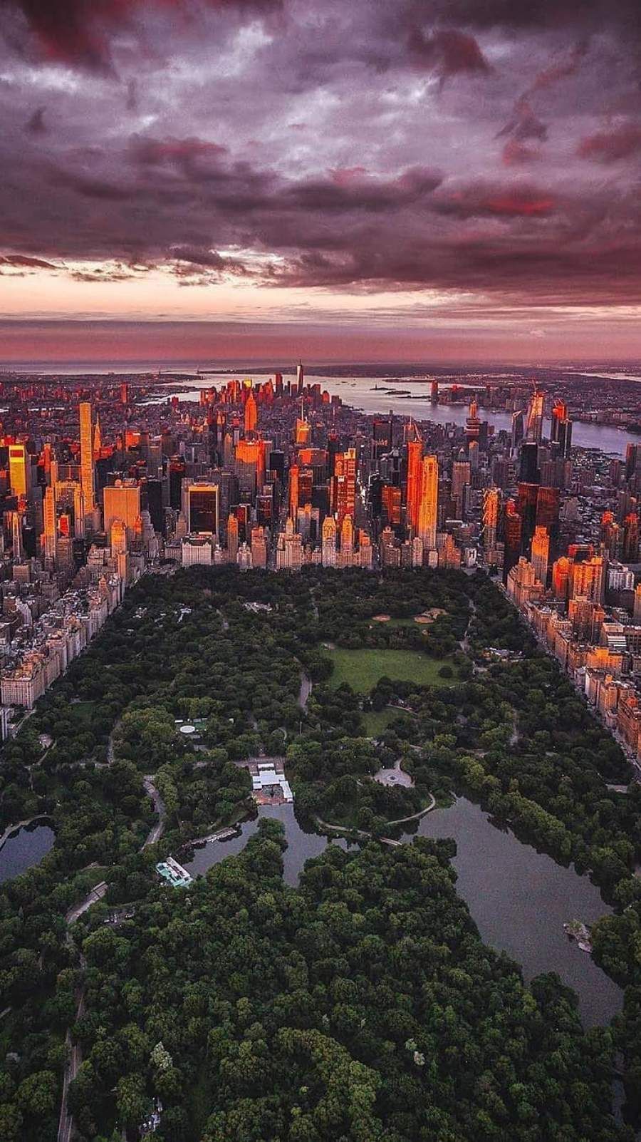 New York City Central Park iPhone Wallpaper
