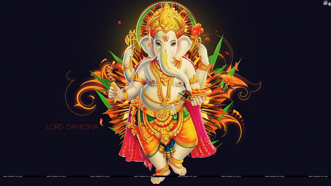 God Ganesh HD Wallpaper 1080p Image