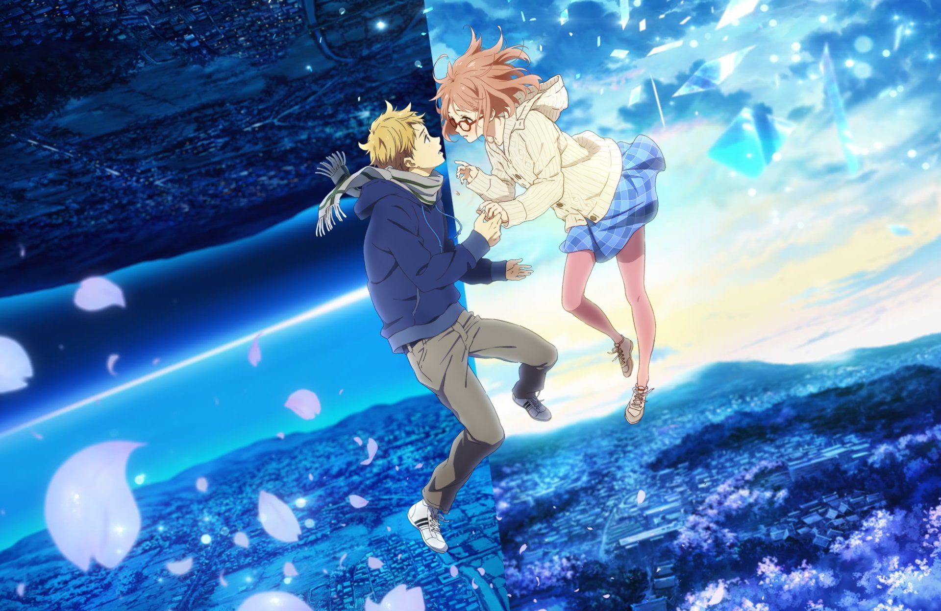 Beyond The Horizon Wallpaper Anime Boundary Akihito
