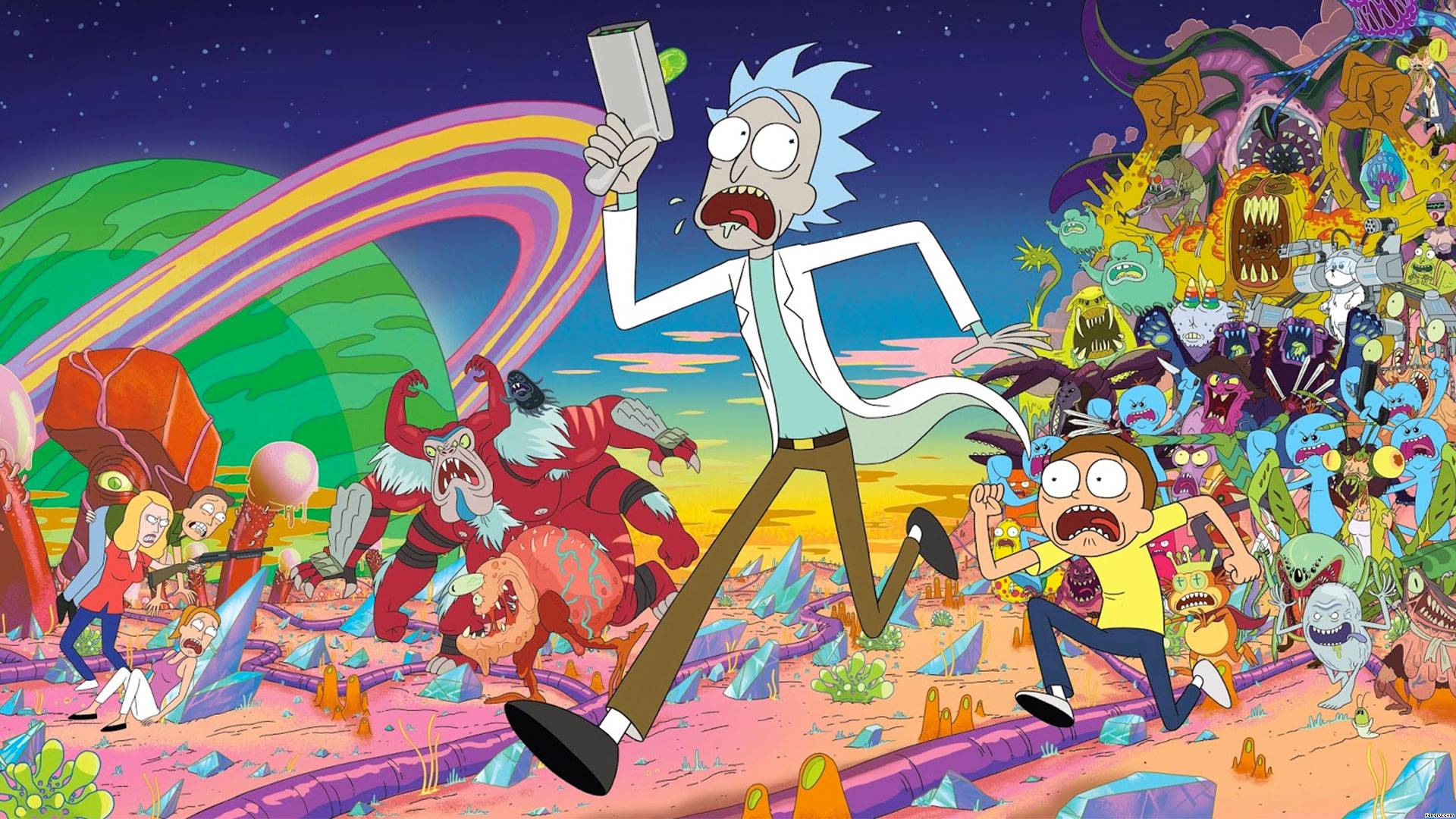 Rick And Morty Wallpaper On