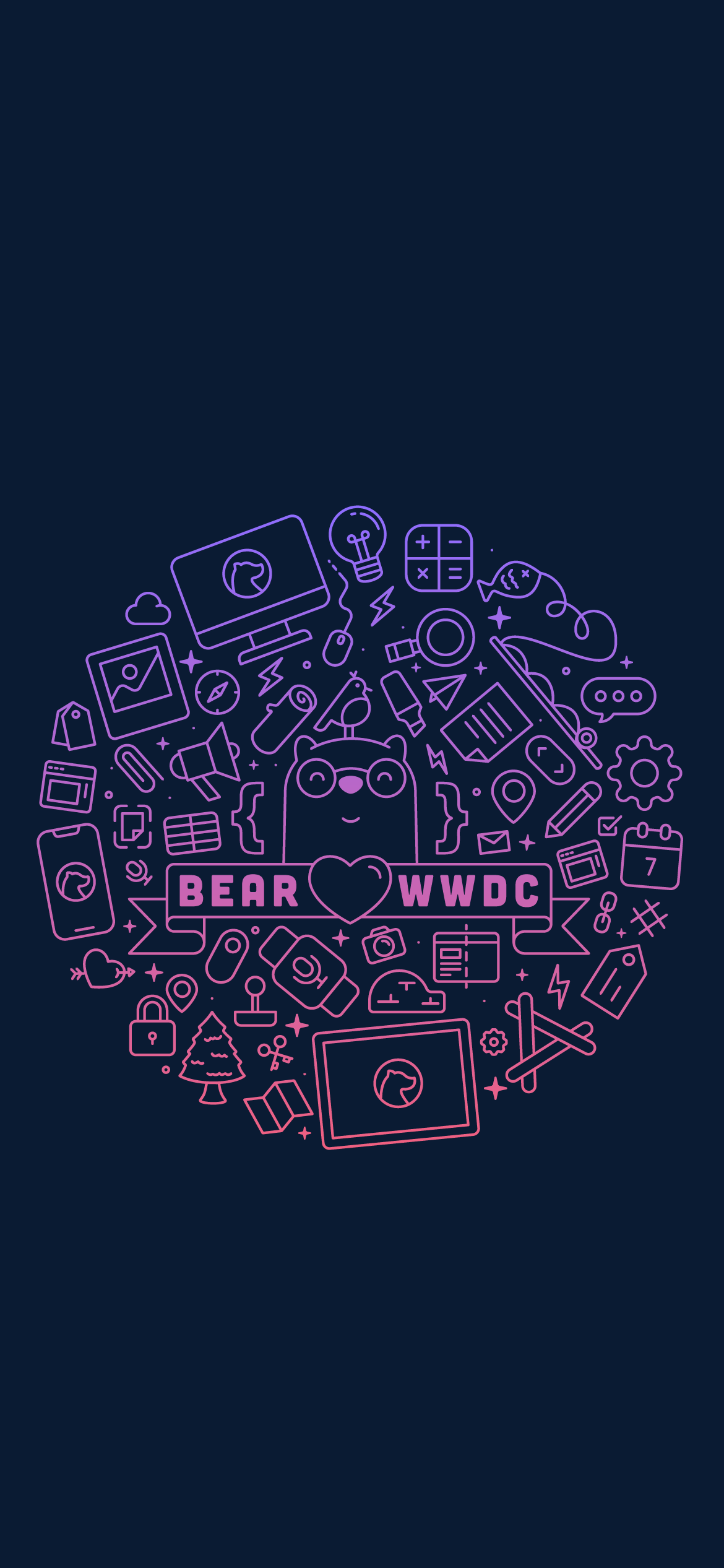 Bear Themed Wallpaper For Your iPhone iPad And Mac App