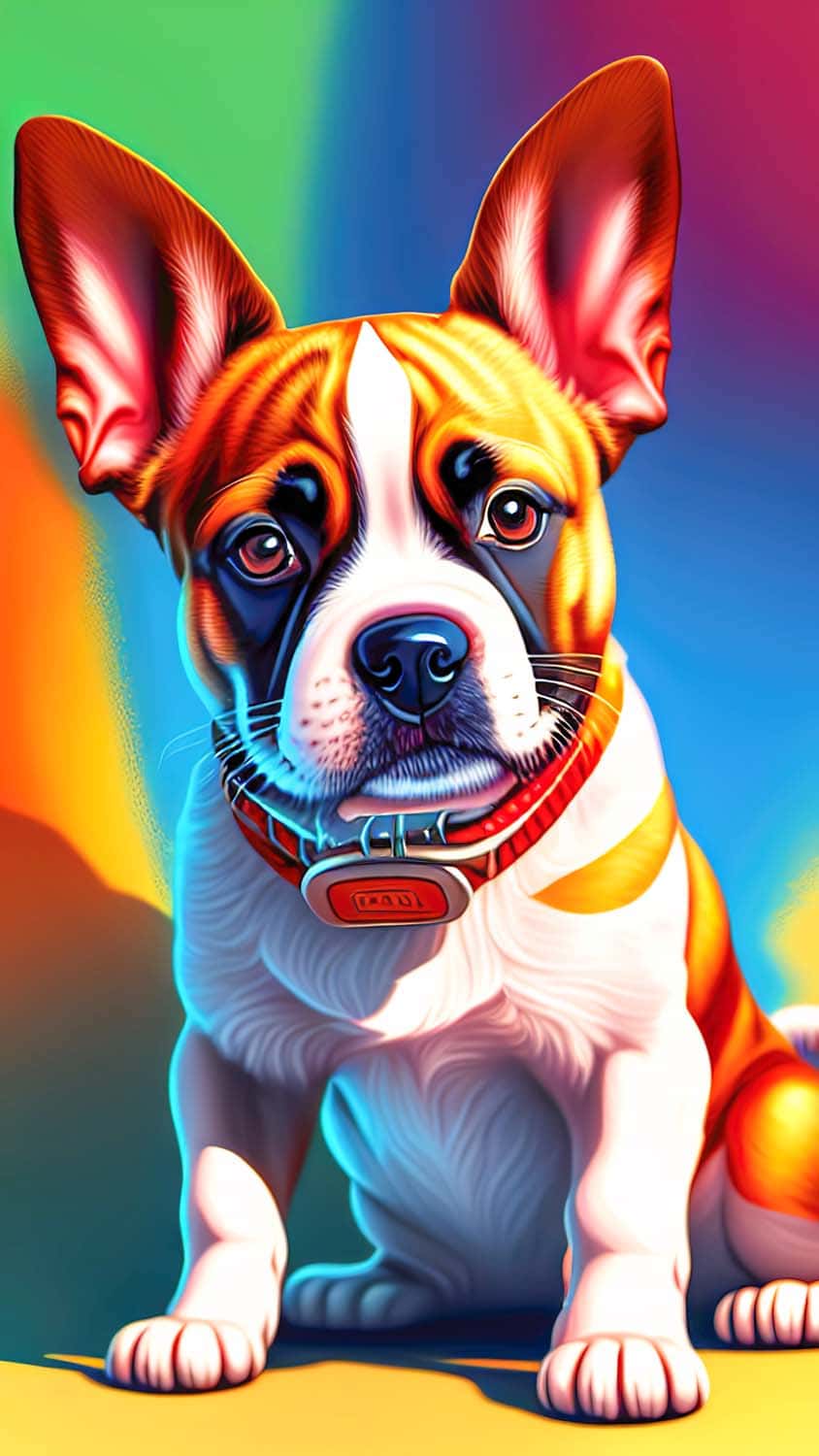 French Bulldog iPhone Wallpaper