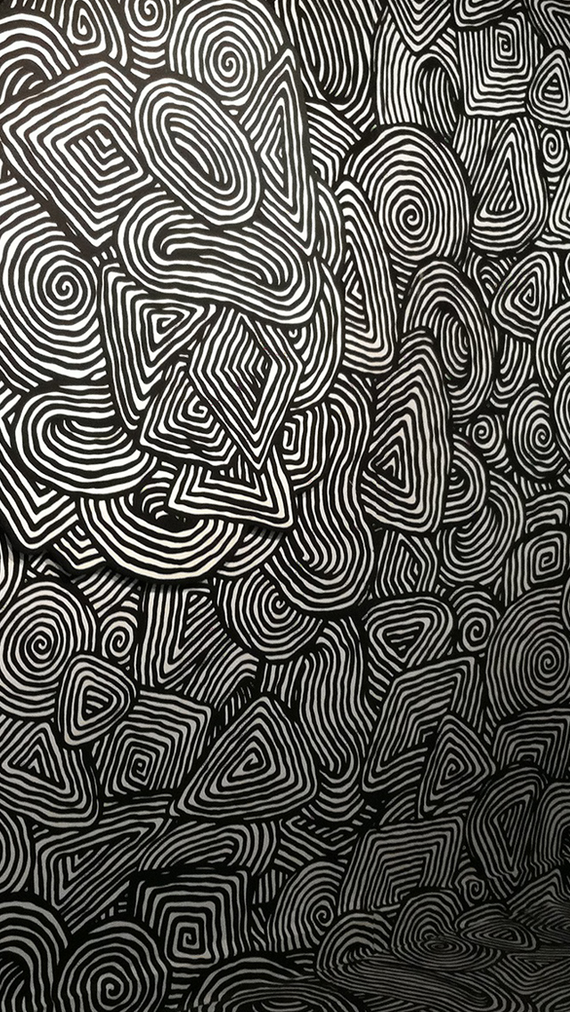 Psychedelic Pattern iPhone 5s Wallpaper
