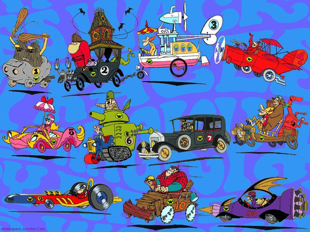 Wacky Races Cartoon Wallpaper