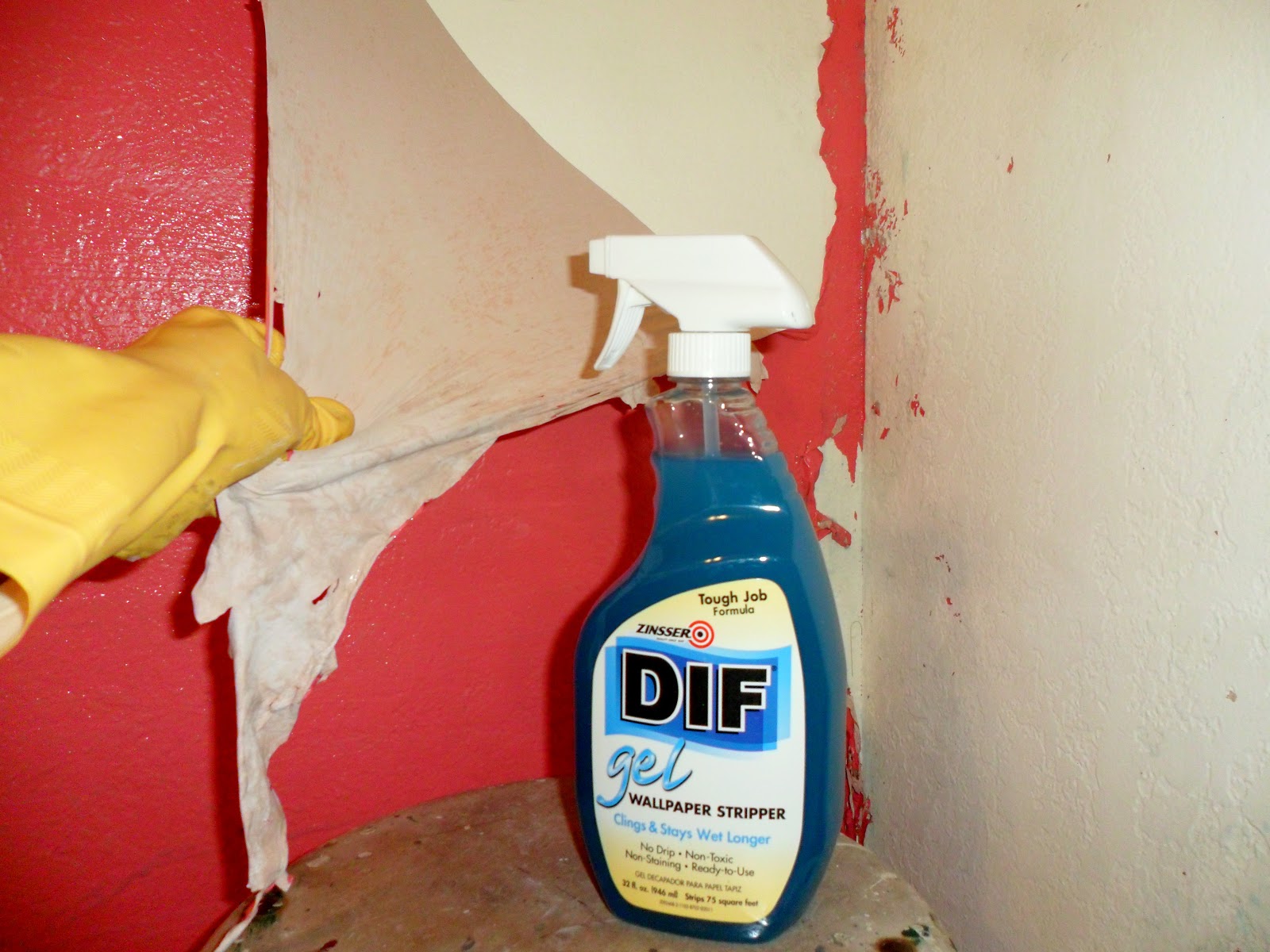 Free download Dif by Rustoleum removes latex paint that has been