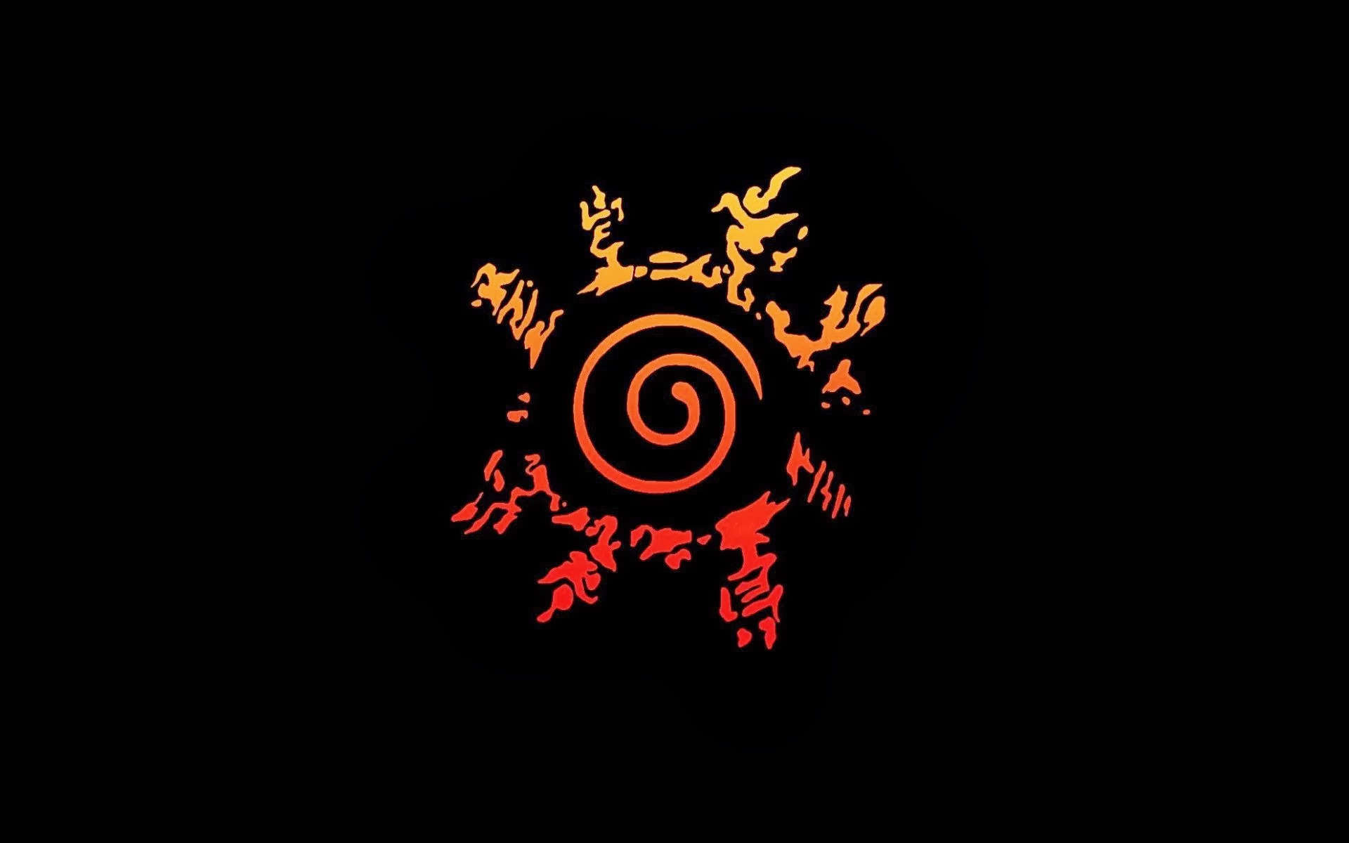 Naruto Curse Seal Logo Anime Picture HD Wallpaper 0y