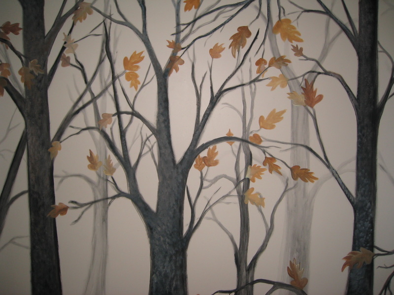 Shot Of One The Larger Trees In Wall Mural