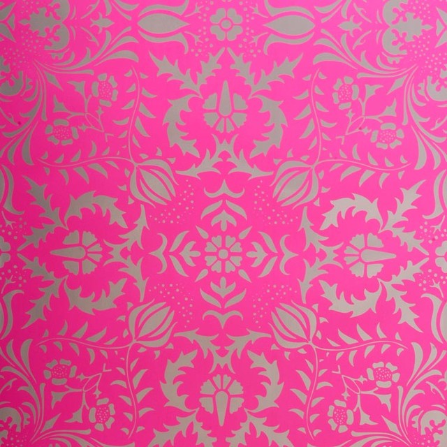 Raspberry Color Wallpaper Modern
