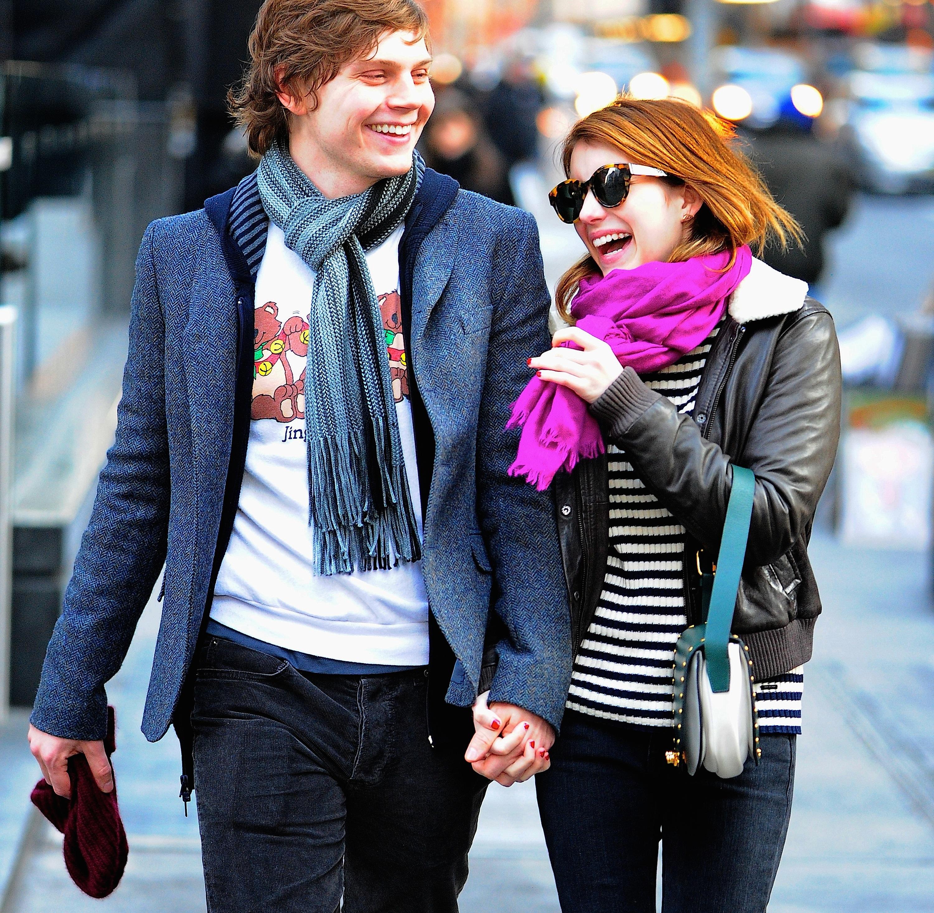 Emma Roberts And Evan Peters Are Edly Engaged Again J