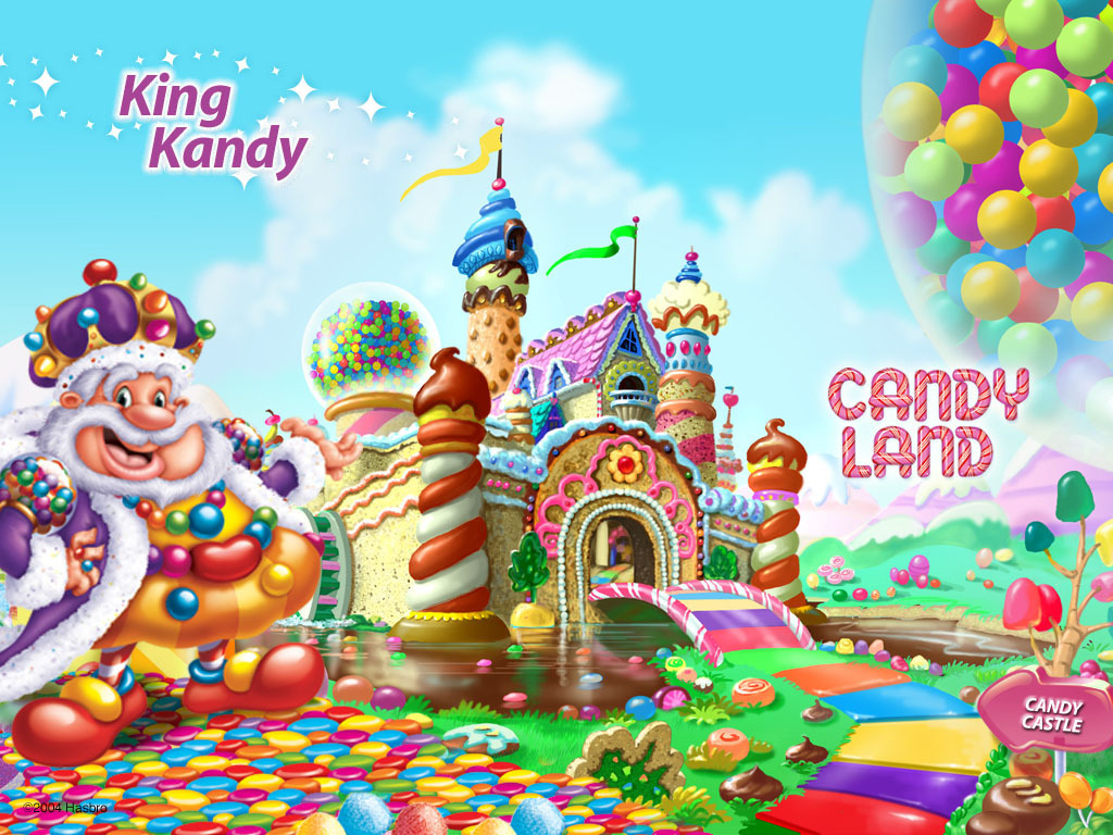 Candy Land King Kandy Wallpaper