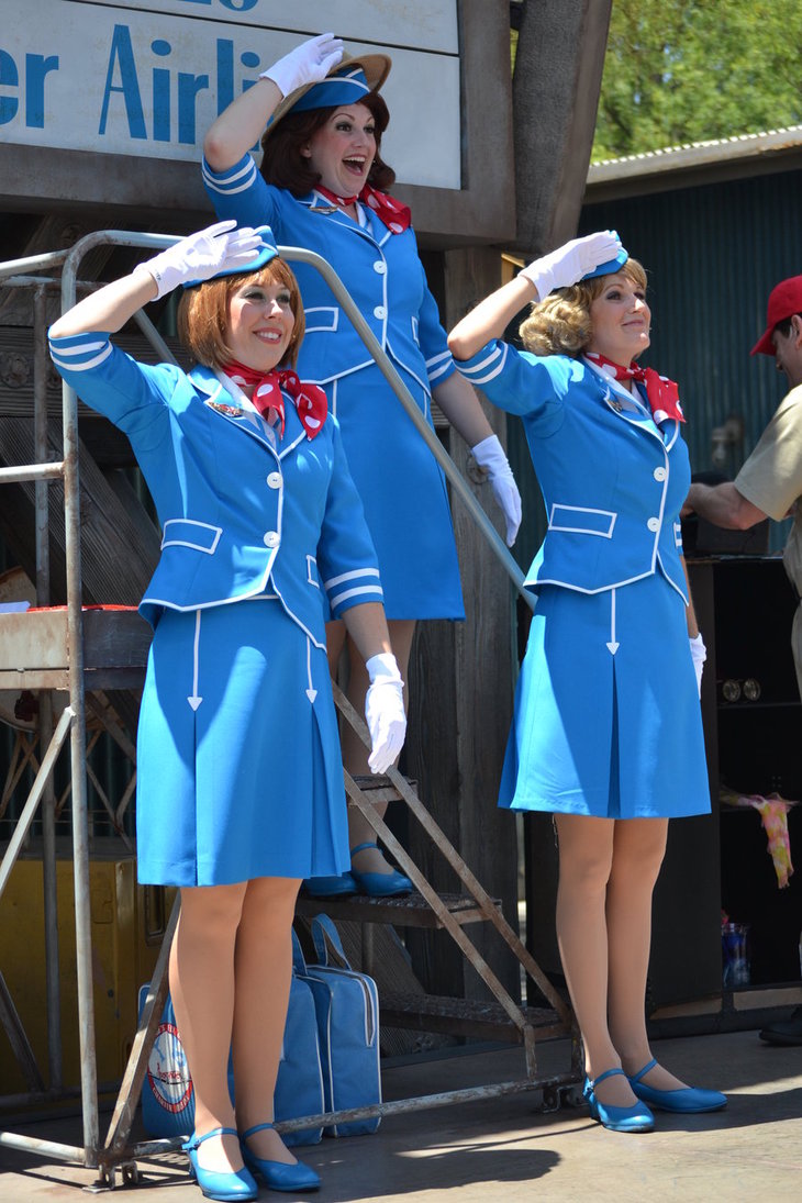 Flight Attendants By Anime Ray