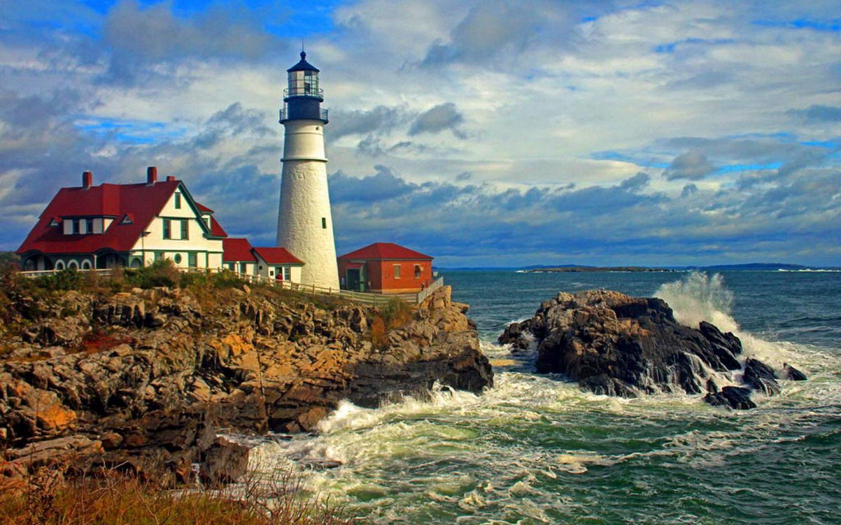 New England Lighthouse Wallpaper Hq Desktop