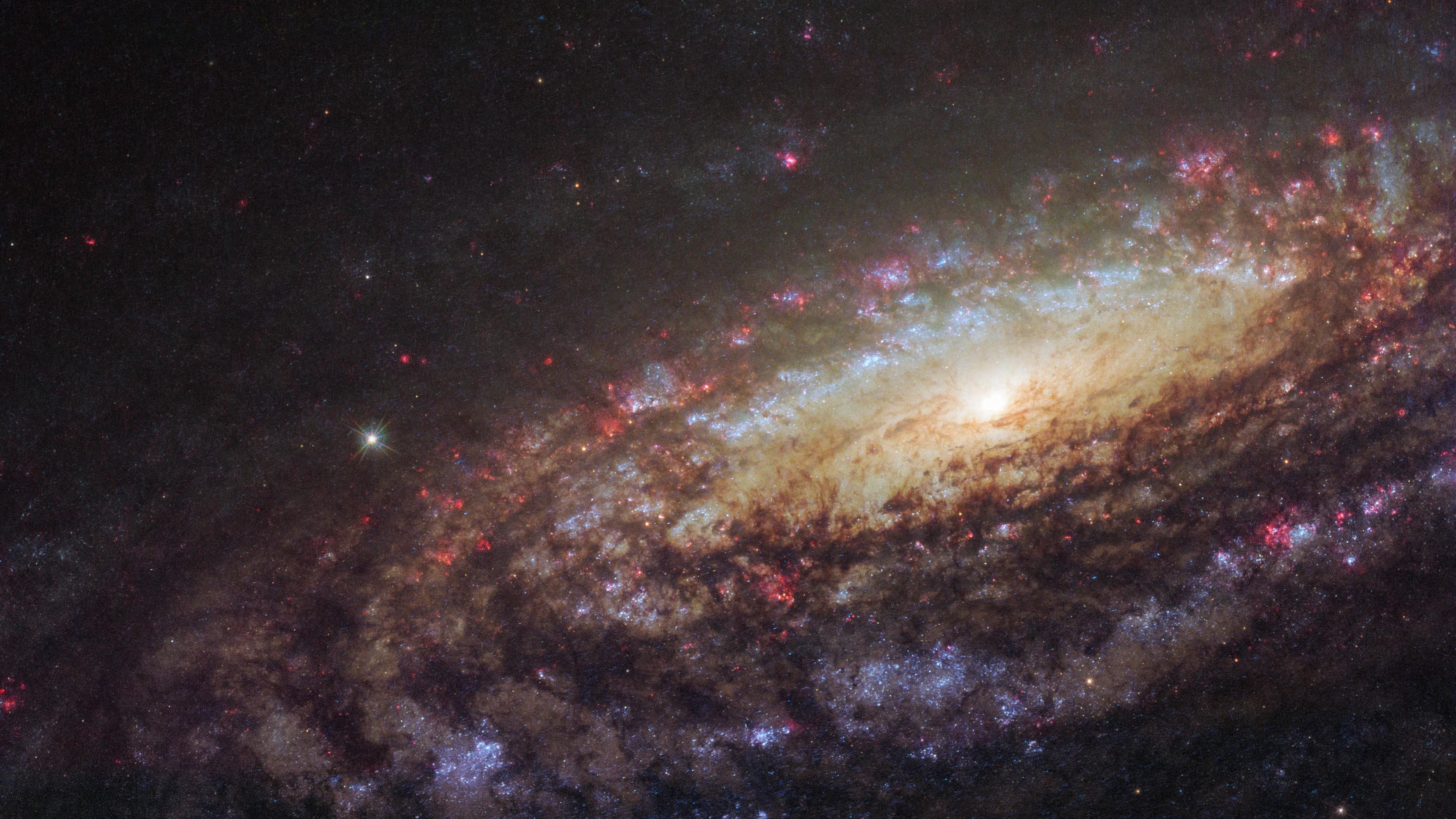 Wallpaper 4k Galaxy Stars Space