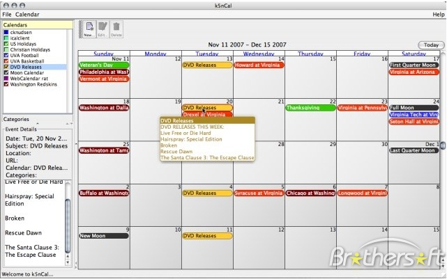 Calendar And Clock For Desktop