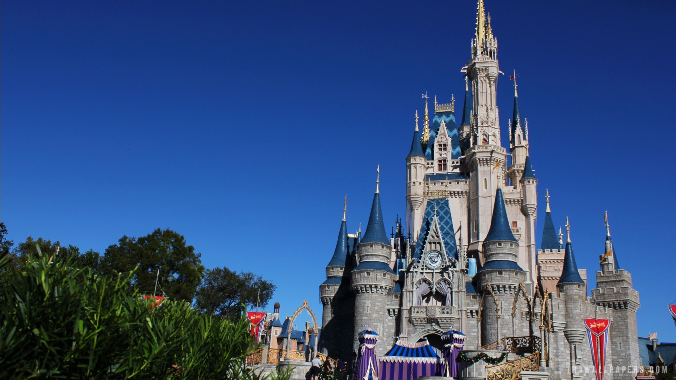 Disney Castle HD Wallpaper IHD