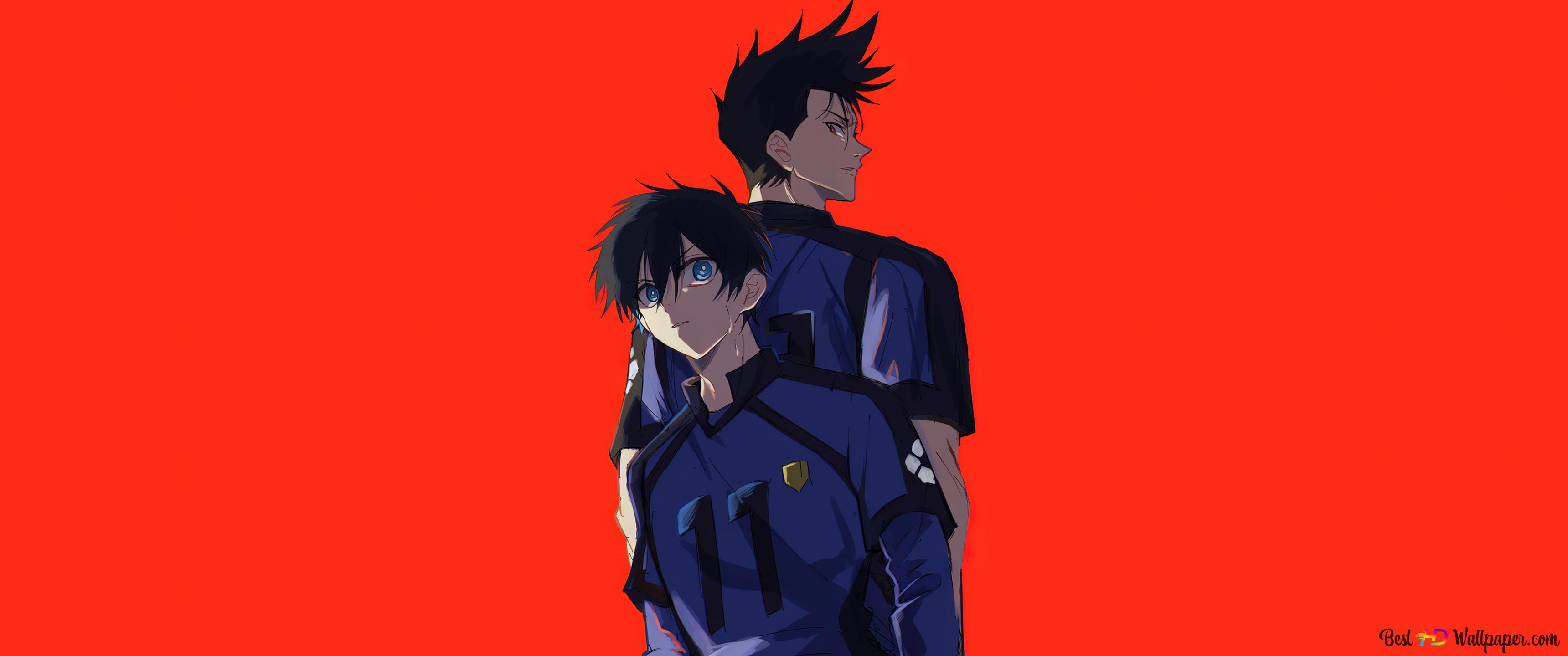 Yoichi Isagi From Blue Lock Anime 4k Wallpaper