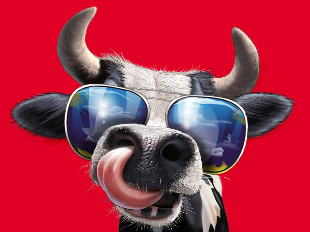 6548 Funny Cartoon Cow Standing Images Stock Photos  Vectors   Shutterstock