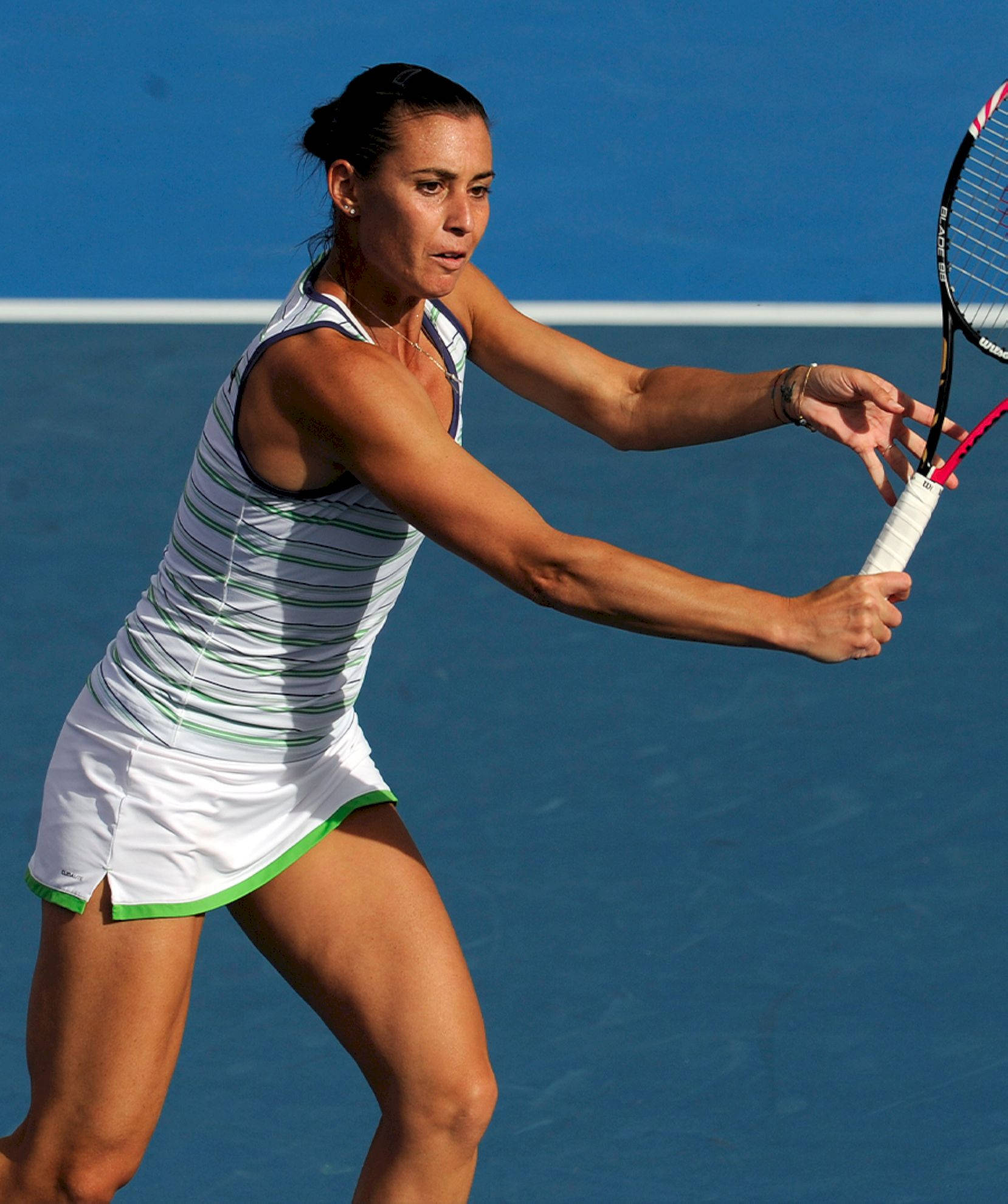 Flavia Pennetta Standing Wallpaper