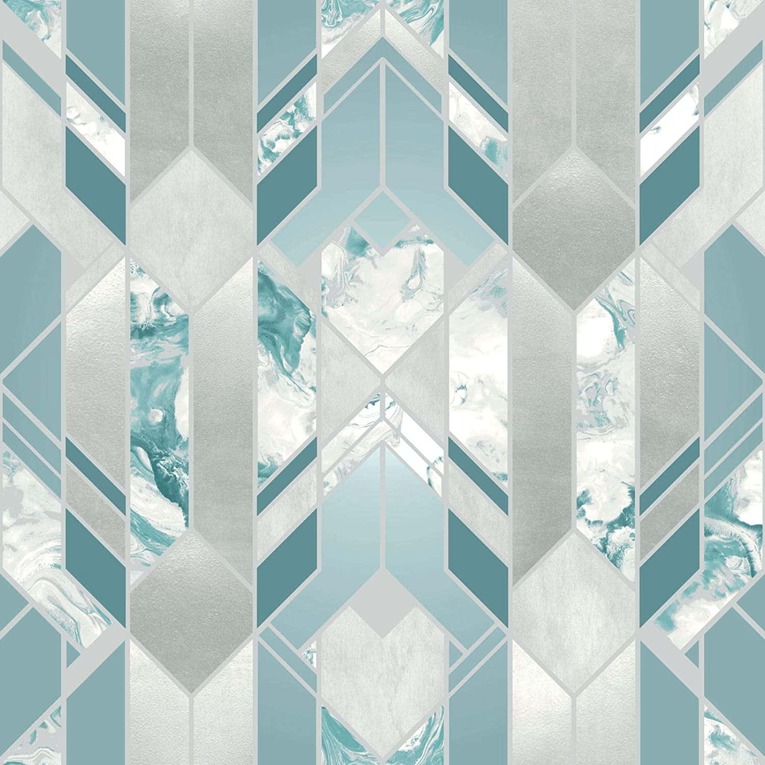 Teal Marble Wallpaper